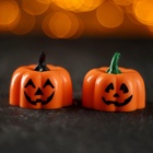 Свеча светодиодная «Тыква Хэллоуина», МИКС - Фото 3