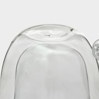 Кружка с двойными стенками Magistro «Даймонд», 200 мл, стекло, прозрачная - Фото 5