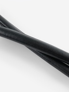 Ручка для сумки, 60×1 см, с пришивными петлями 3.5 см, цвет чёрный, серебряный - Фото 6