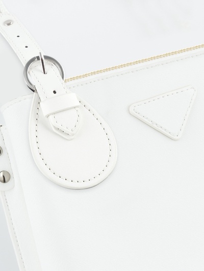 Ручка для сумки, шнуры, 60×1.8 см, с пришивными петлями 5.8 см, цвет белый, серебряный