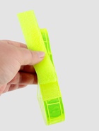 Светоотражающая повязка на липучке, 46±1×2.5 см, цвет жёлтый - Фото 4