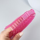 Массажёр антицеллюлитный «Варежка», 15×11×2 см, с подвесом, цвет МИКС - Фото 6