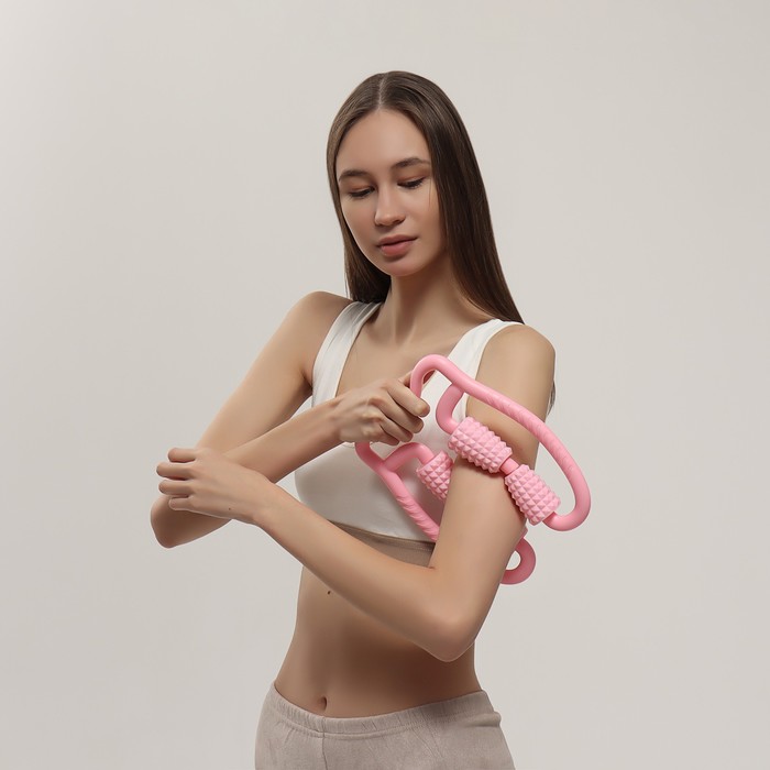 Массажёр, универсальный, 24,3 × 19,2 см, цвет МИКС 20657