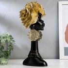 Сувенир полистоун "Африканка с золотыми розами в волосах" МИКС 28,5х13,5х10,5 см - Фото 3
