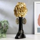 Сувенир полистоун "Африканка с золотыми розами в волосах" МИКС 28,5х13,5х10,5 см - Фото 5
