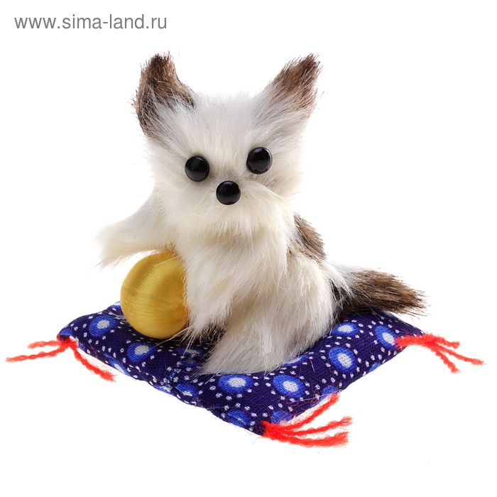 Пушистик "Милашка на коврике" 5,3 х 5,3 х 5,5 см МИКС - Фото 1