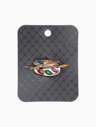 Брошь «Палитра» художника, цветная в золоте - Фото 5