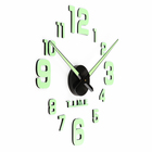 Часы-наклейка, серия: DIY, "Кардо", плавный ход, d-70 см, 1 АА, светящиеся - фото 6331934