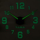 Часы-наклейка, серия: DIY, "Кардо", плавный ход, d-70 см, 1 АА, светящиеся - фото 6331936