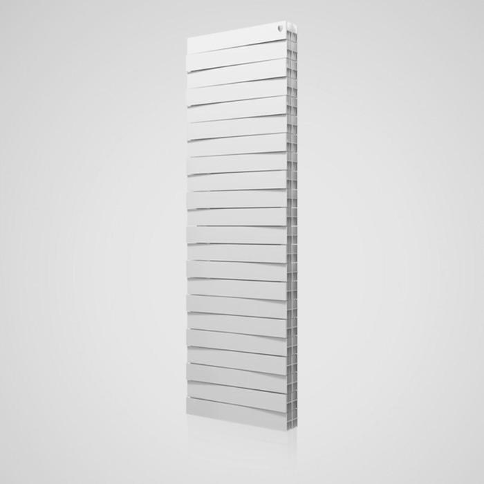 Радиатор биметаллический Royal Thermo PianoForte Tower new/Bianco Traffico, 18 секций, белый - Фото 1