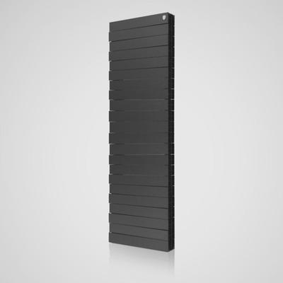 Радиатор биметаллический Royal Thermo PianoForte Tower new/Noir Sable, 18 секций, черный