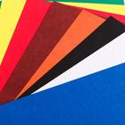 Картон цветной, А4, 8 листов, 8 цветов, немелованный, односторонний, в папке, 220 г/м², Минни Маус - Фото 2