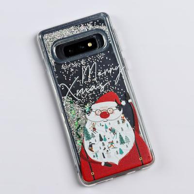 Чехол для телефона новогодний «Дед Мороз», на Samsung S10
