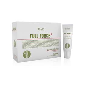 Пилинг для кожи головы Ollin Professional Full Force, с экстрактом бамбука, 10 шт. по 15 мл