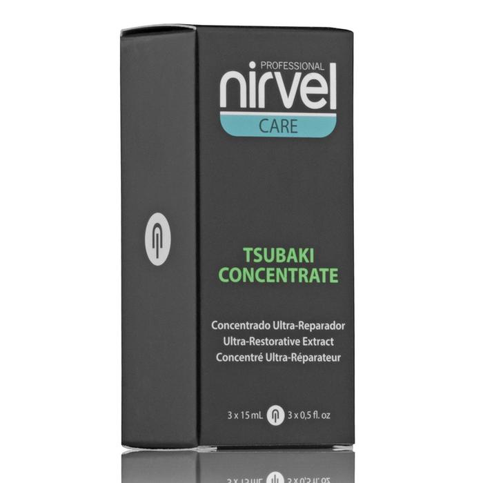 Концентрат для восстановления волос Nirvel Professional Tsubaki, 3 шт. по 15 мл - Фото 1