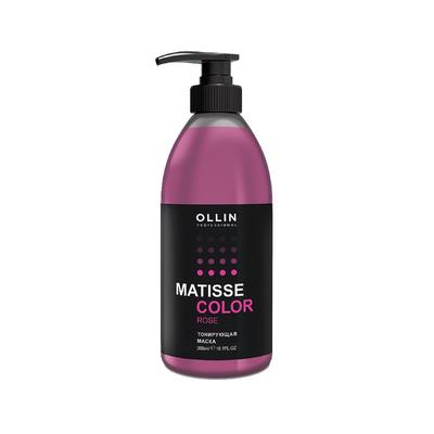 Маска для тонирования волос Ollin Professional Matisse Color, цвет розовый, 300 мл