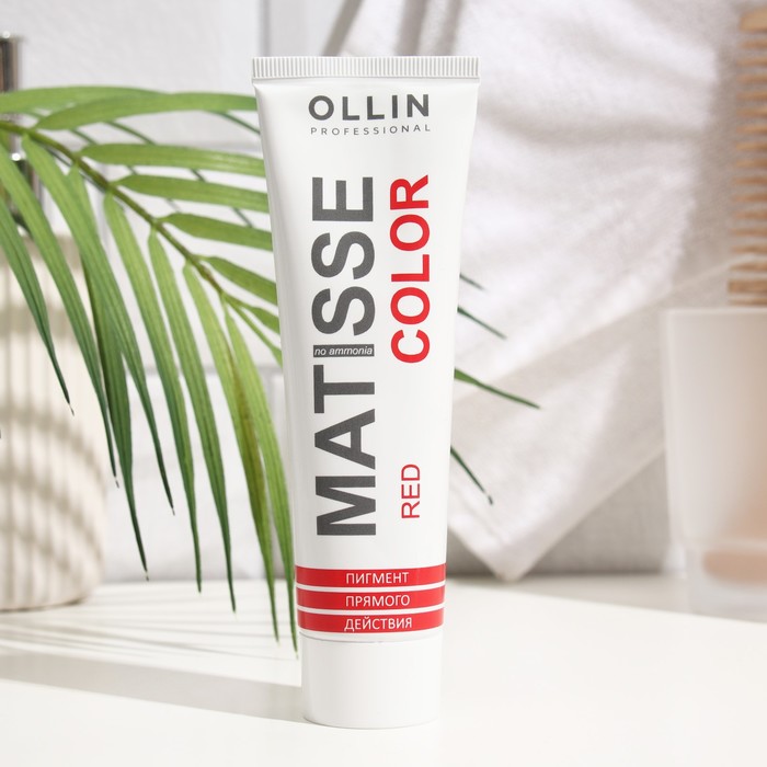 Пигмент прямого действия Ollin Professional Matisse Color, красный, 100 мл - Фото 1