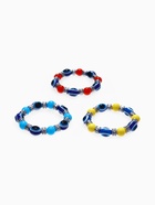 Браслет-оберег «Глазик» с бусинами, МИКС, d=5 см - Фото 3