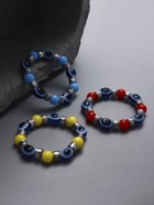 Браслет-оберег «Глазик» с бусинами, МИКС, d=5 см - Фото 5