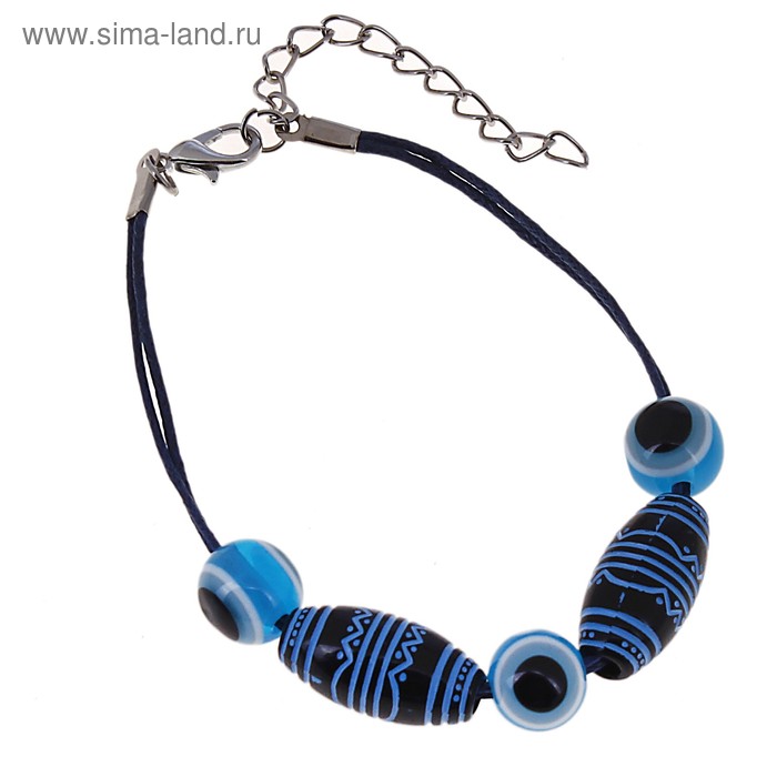 Браслет - оберег три глазка - Фото 1