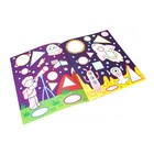 Книжка-раскраска «Первые фигуры в космосе» - Фото 2