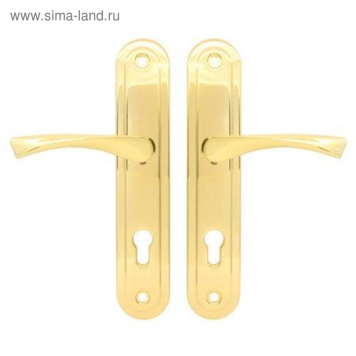 Ручки на планке AVERS HP-85.0423-G, золото - Фото 1