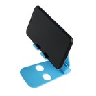 Подставка для телефона Luazon, регулируемая высота, силиконовые вставки, синяя - Фото 7