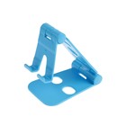 Подставка для телефона Luazon, регулируемая высота, силиконовые вставки, синяя - Фото 8
