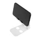 Подставка для телефона Luazon, регулируемая высота, силиконовые вставки, белая - Фото 7