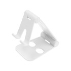 Подставка для телефона Luazon, регулируемая высота, силиконовые вставки, белая - Фото 9