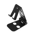 Подставка для телефона Luazon, регулируемая высота, силиконовые вставки, черная - Фото 3