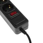 Сетевой фильтр 5bites SP5B-110 5S, 5 розеток, 1 м, 10 А, 3х0.75 мм2, с выкл., черный - Фото 2