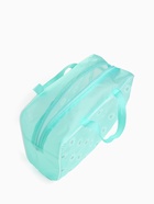 Косметичка-сумка на молнии для бассейна, с ручками, средний размер, зелёная - Фото 2