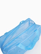 Косметичка-сумка на молнии для бассейна, с ручками, средний размер, голубая - Фото 4