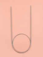 Спицы круговые, для вязания, с тефлоновым покрытием, с металлическим тросом, d=2 мм, 14/80 см - Фото 2