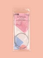 Спицы круговые, для вязания, с тефлоновым покрытием, с металлическим тросом, d=2 мм, 14/80 см - Фото 5