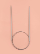 Спицы круговые, для вязания, с тефлоновым покрытием, с металлическим тросом, d=2.5 мм, 14/80 см - Фото 2