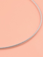 Спицы круговые, для вязания, с тефлоновым покрытием, с металлическим тросом, d=4 мм, 14/80 см - Фото 4