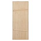 Дверь для бани и сауны, размер коробки 190×80 см, массив сосны, на клиньях, «Добропаровъ» - Фото 2