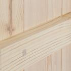 Дверь для бани и сауны, размер коробки 190×80 см, массив сосны, на клиньях, «Добропаровъ» - Фото 4