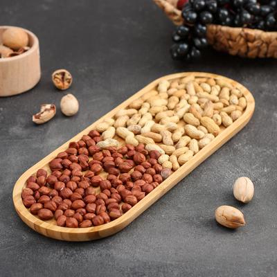 Блюдо для подачи Доляна «Бамбуковый лес», 44×15×1,5 см, бамбук