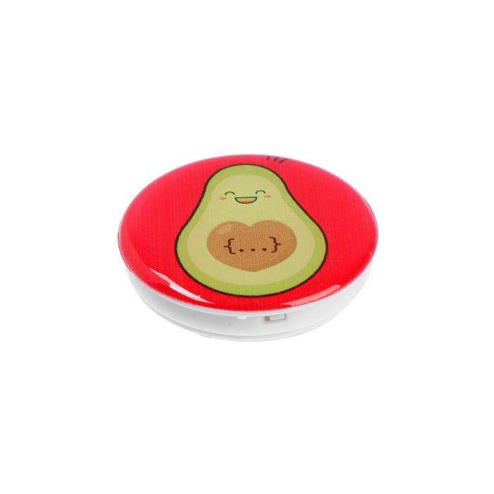 Попсокет Krutoff, держатель для телефона, авокадо принт 3 - Фото 1