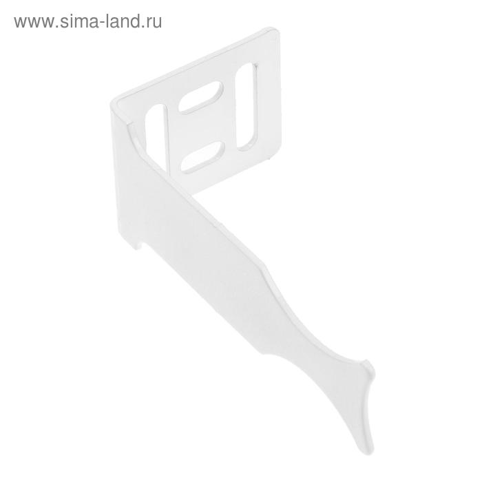 Кронштейн для радиатора MasterProf ИС.030107, угловой, универсальный, белый