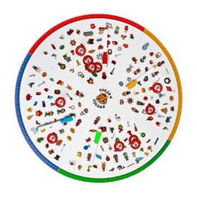 Настольная игра «Найди и покажи! Новогодняя» на поиск, 3+