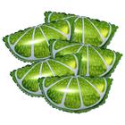 Шар фольгированный 14" «Лайм», мини, набор 5 шт.  (артикул 5306637)  большой выбор товаров оптом и в розницу по низким ценам с доставкой