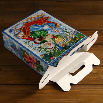 Подарочная коробка «Праздник», 16.8×7×25 см