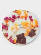 Подставка для торта Доляна «Фруктовый лёд», d=32 см, вращающаяся. стекло, разноцветная - Фото 2