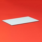 Доска разделочная Доляна «Новогодняя суета», стекло, с рисунком, 30×20 см - Фото 3