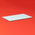 Доска разделочная Доляна «Новогодняя выпечка», стекло, с рисунком, 30×20 см - Фото 3