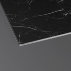 Доска разделочная стеклянная Доляна «Чёрный мрамор», 30×20 см - Фото 3